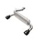 Afe Stainless Steel, With Muffler, 3 Inch to 2.5 Inch Pipe Diameter, Single Exhaust With Single Exit 49-33137-B - alternate 1
